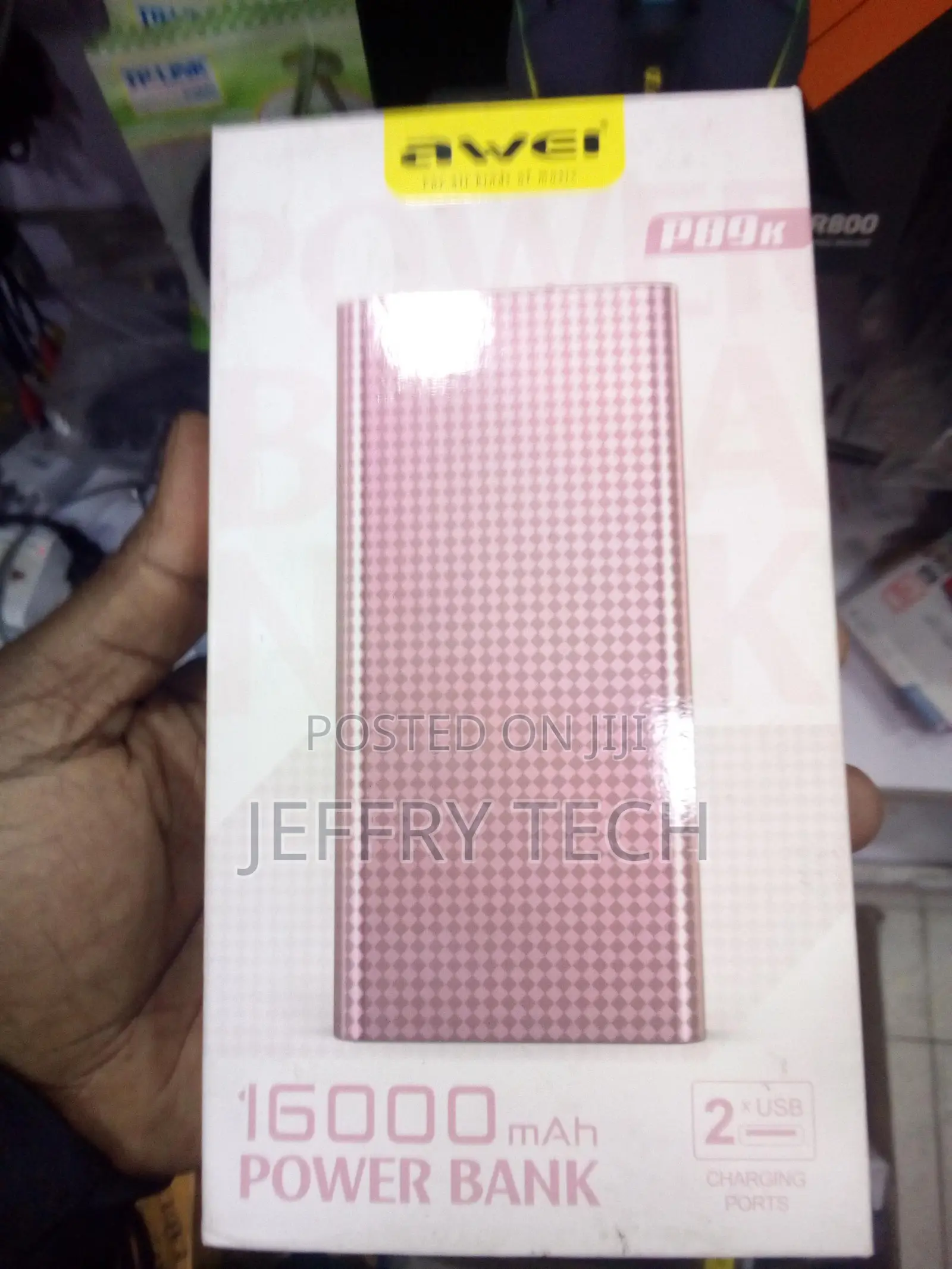 Awei P89K Digital 16000mah Power Bank
