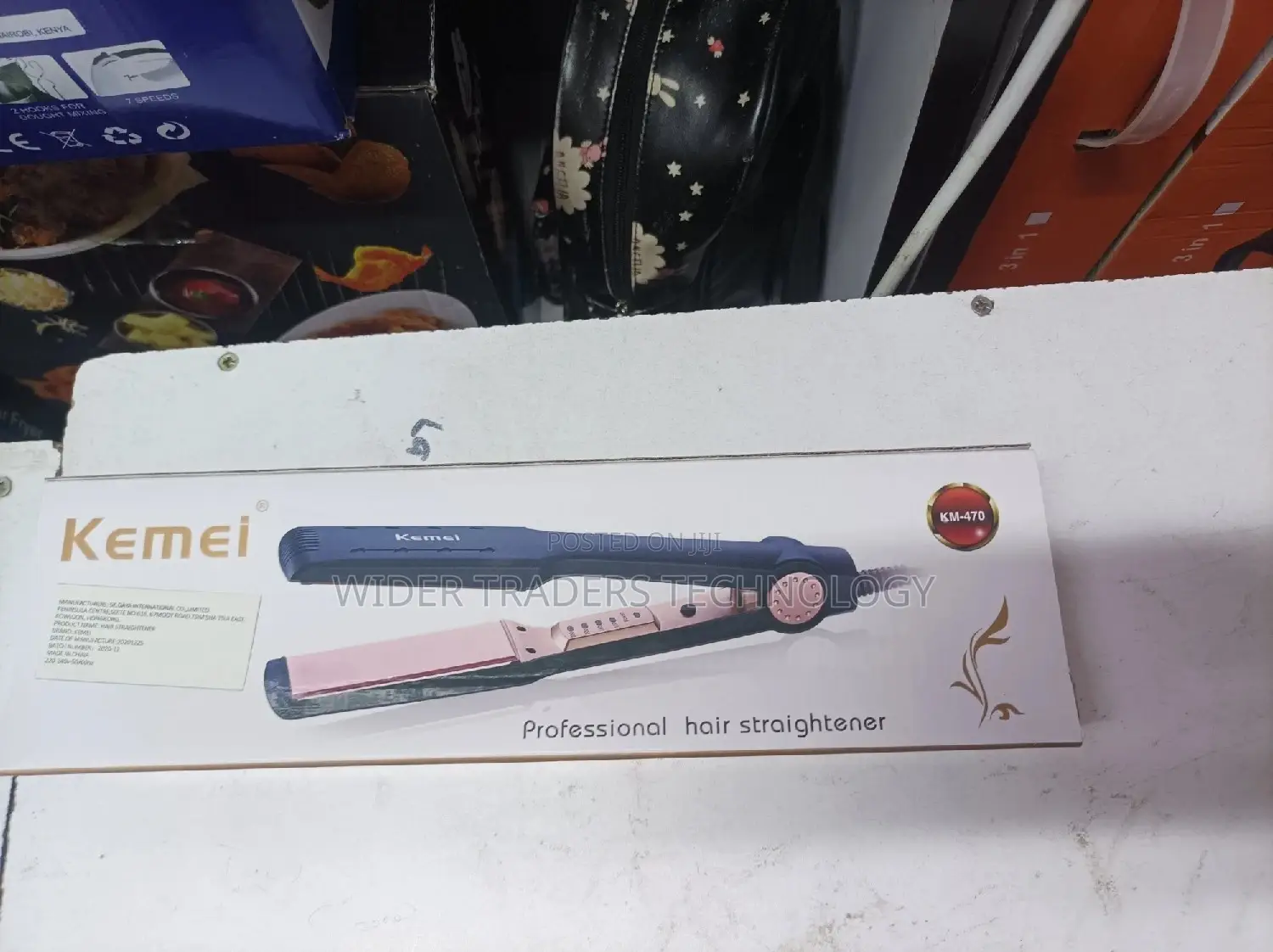 Kemei Flat Iron Hair Straightener Professional