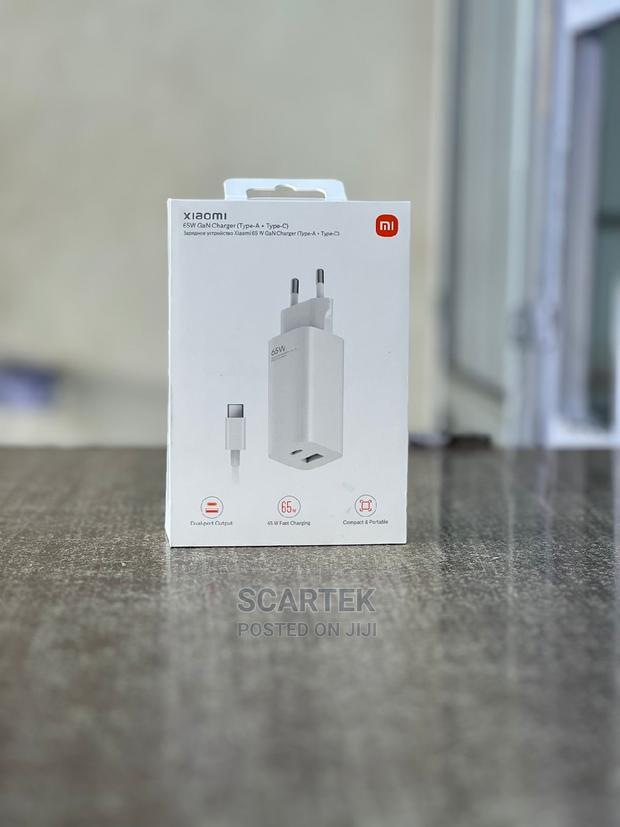Xiaomi 65w Gan Charger Type a +Type C