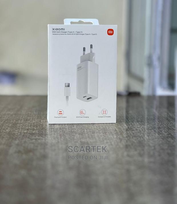 Xiaomi 65w Gan Charger Type a +Type C - thumbnail 2
