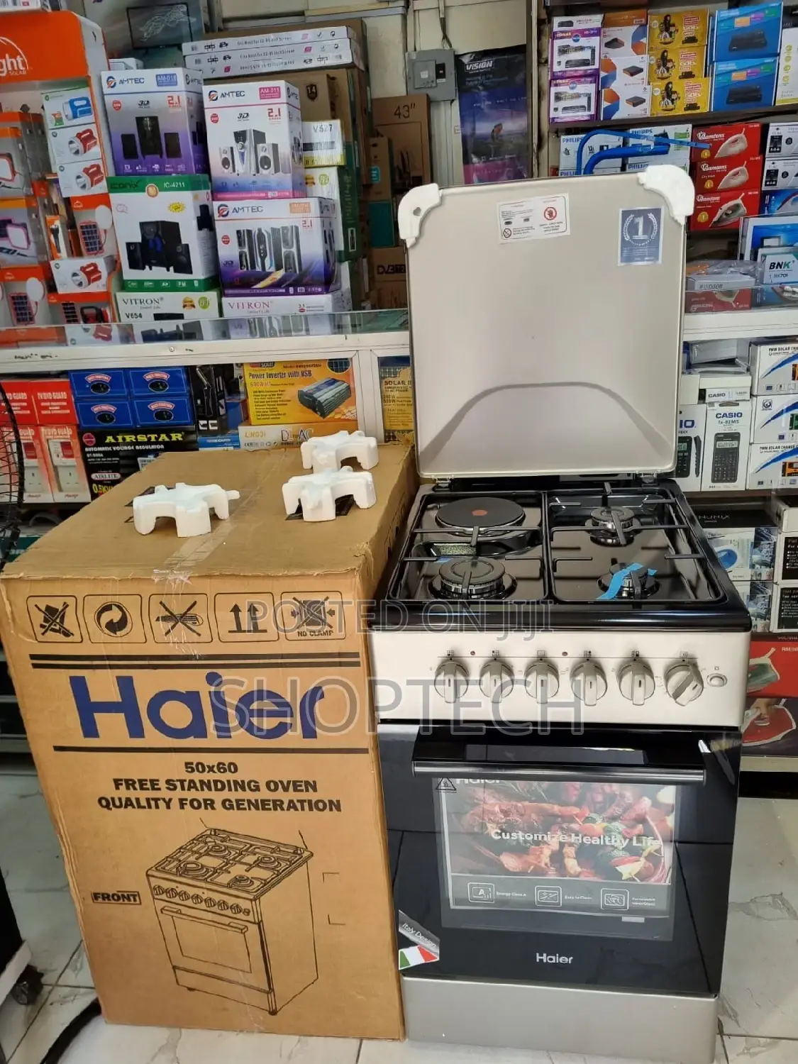 Haier Standingcooker 3gas+1electric