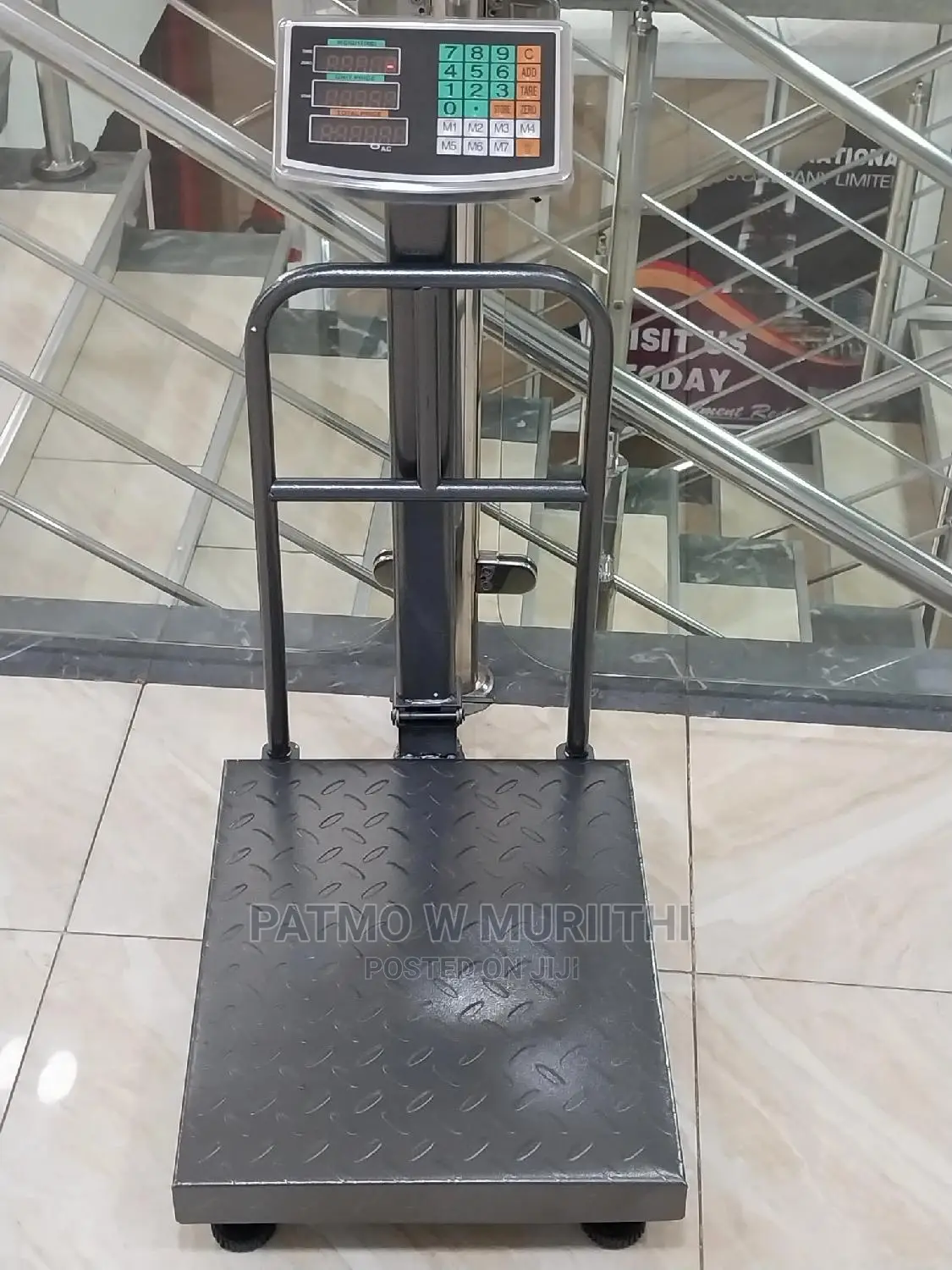 Digital Weighing Scale With Platform and Guard 300kg