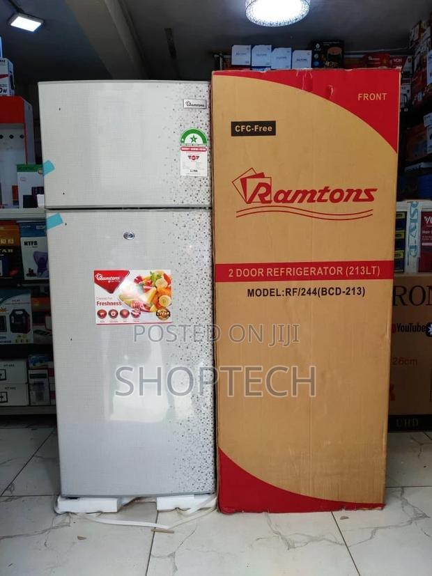Ramtons 213litres Double Door Fridge