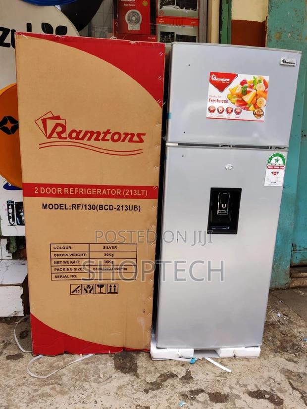 *Ramtons 213litres Fridge With Dispenser - main view