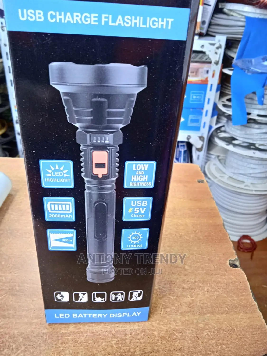 Most Bright Torch Ever. Rechargeable