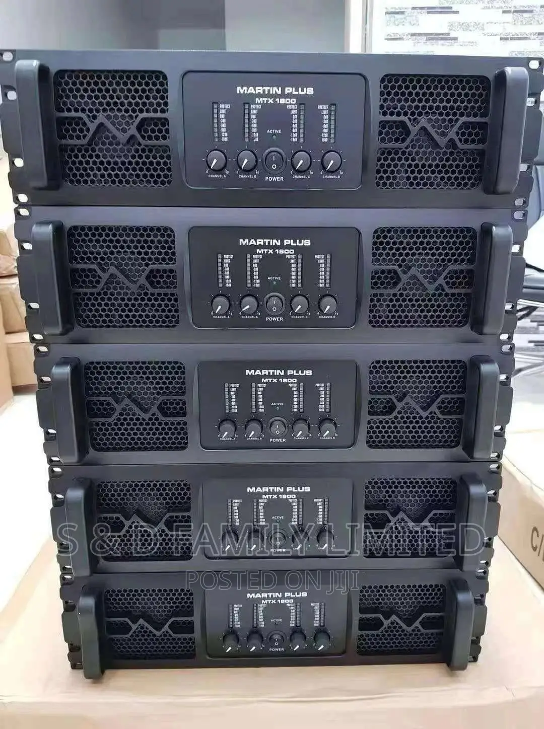 Martin Plus 4 Channels Amplifier