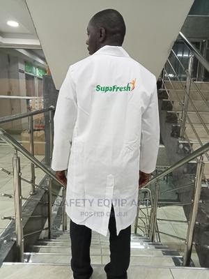 White Dustcoats/Tetrex Material - thumbnail 2