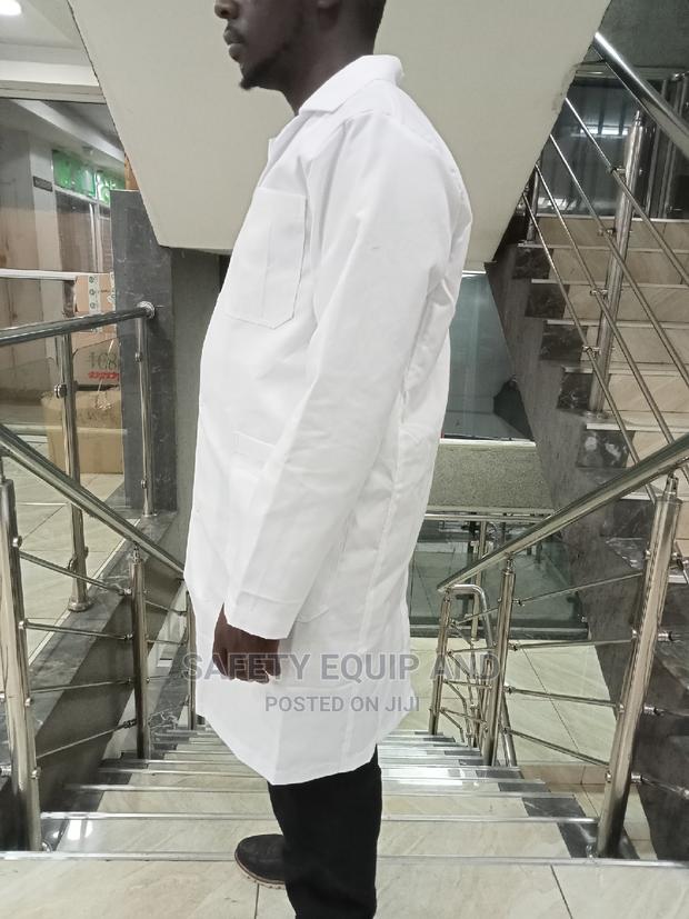 White Dustcoats/Tetrex Material - thumbnail 3