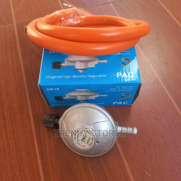 6kg Gas Regulator Plus 1.5mtrs Gas Pipe