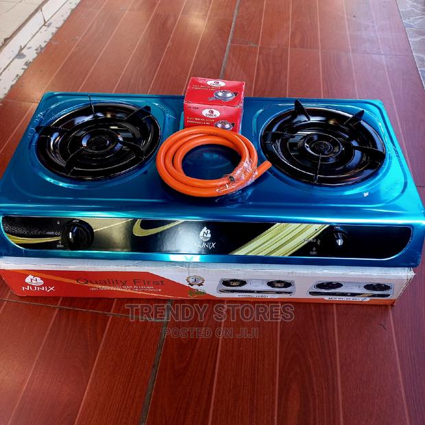 Stainless Steel Double Gastop + Free 13KG Regulator Pipe - main view