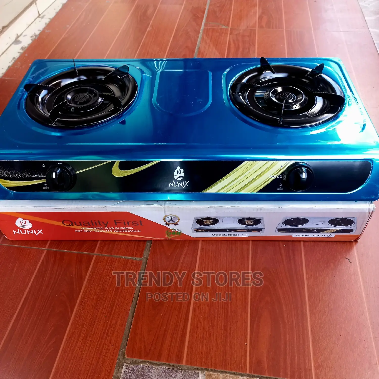 Stainless Steel Double Gas Stove