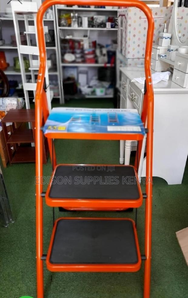 Ladder 3 Step Steel Ladder Foldable 3 Steps Ladder - main view
