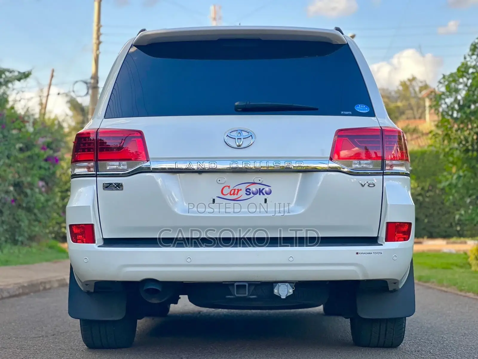 Toyota Land Cruiser 4.5 V8 VXR 2016 White