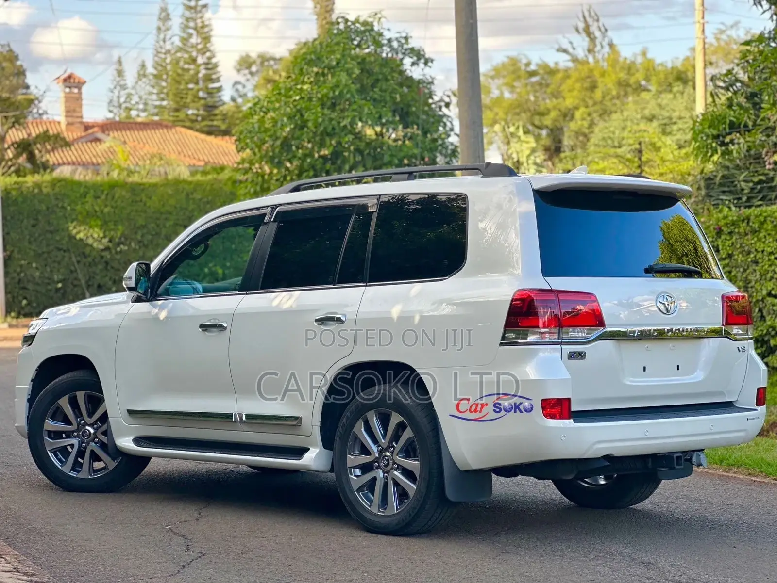 Toyota Land Cruiser 4.5 V8 VXR 2016 White