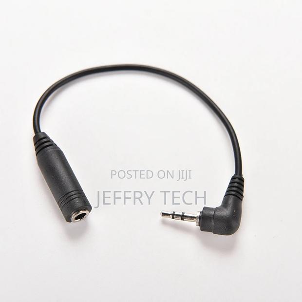 2.5mm to 3.5mm Aux Adapter Converter Male to Female Jack For