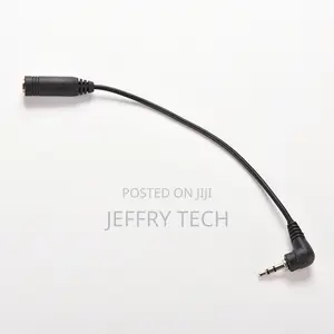 2.5mm to 3.5mm Aux Adapter Converter Male to Female Jack For
