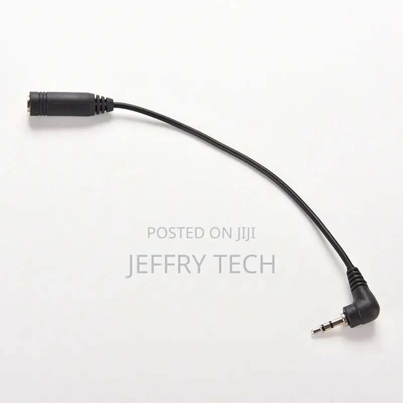 2.5mm to 3.5mm Aux Adapter Converter Male to Female Jack For