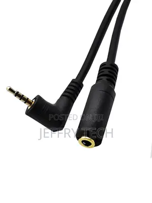 AUX 2.5mm Male to 3.5mm Female Audio Cable Headphone Adapter