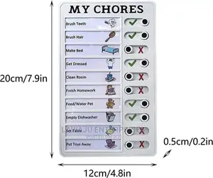 Kids Chores Checklist Task Board