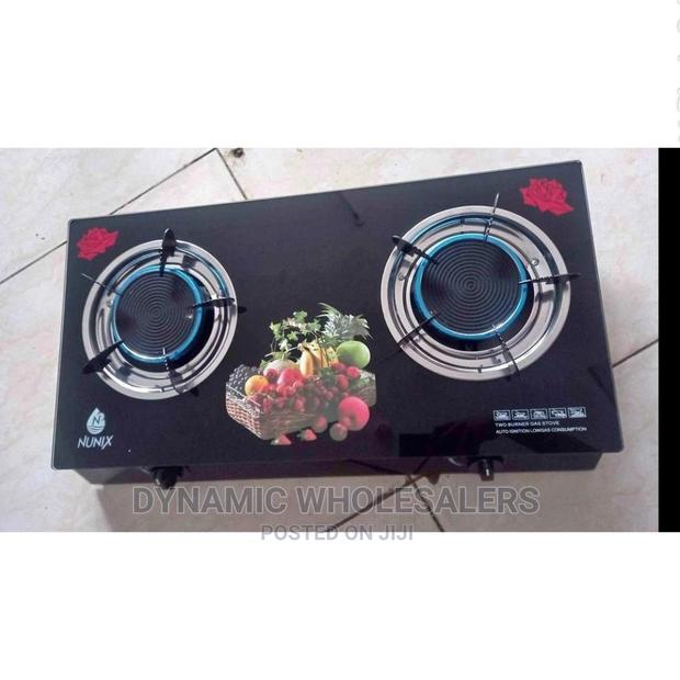 :Nunix Infrared/Low Gas Consumption Gas Cooker With 2 Burner