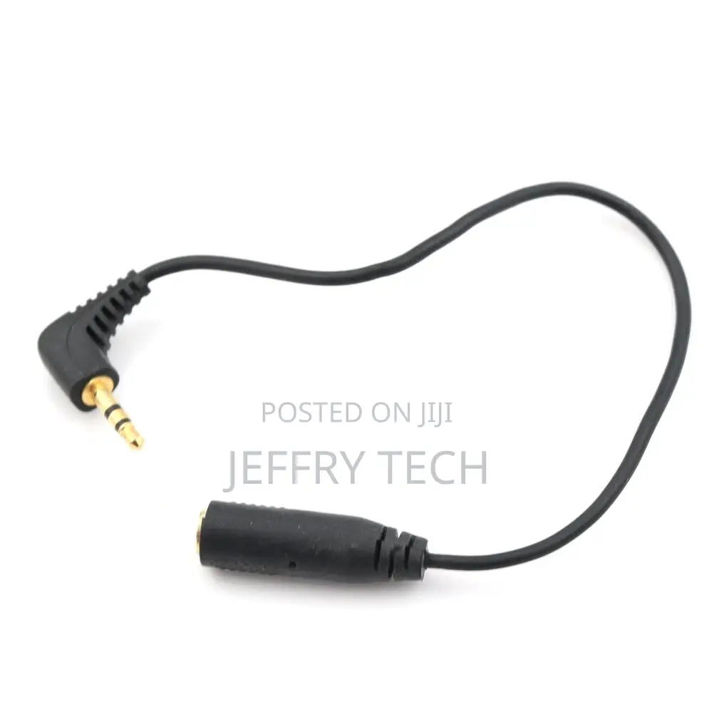 2.5MM Male to 3.5MM Female Earphone Stereo Audio Jack Adapte