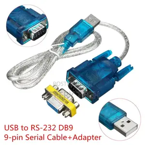USB to RS232 COM Port Serial Port 9 Pin DB9 Cable Serial Ad