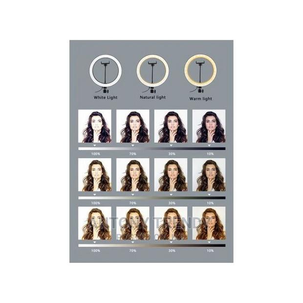 10inch Ring Light + 2M Tripod Stand +Remote - main view