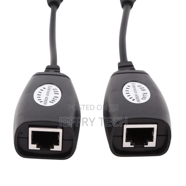 USB 2.0 Male to Female Ethernet Network Extender Extension R - thumbnail 4