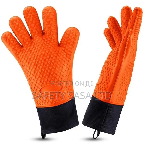 Heat Resistant Cooking Gloves - main view