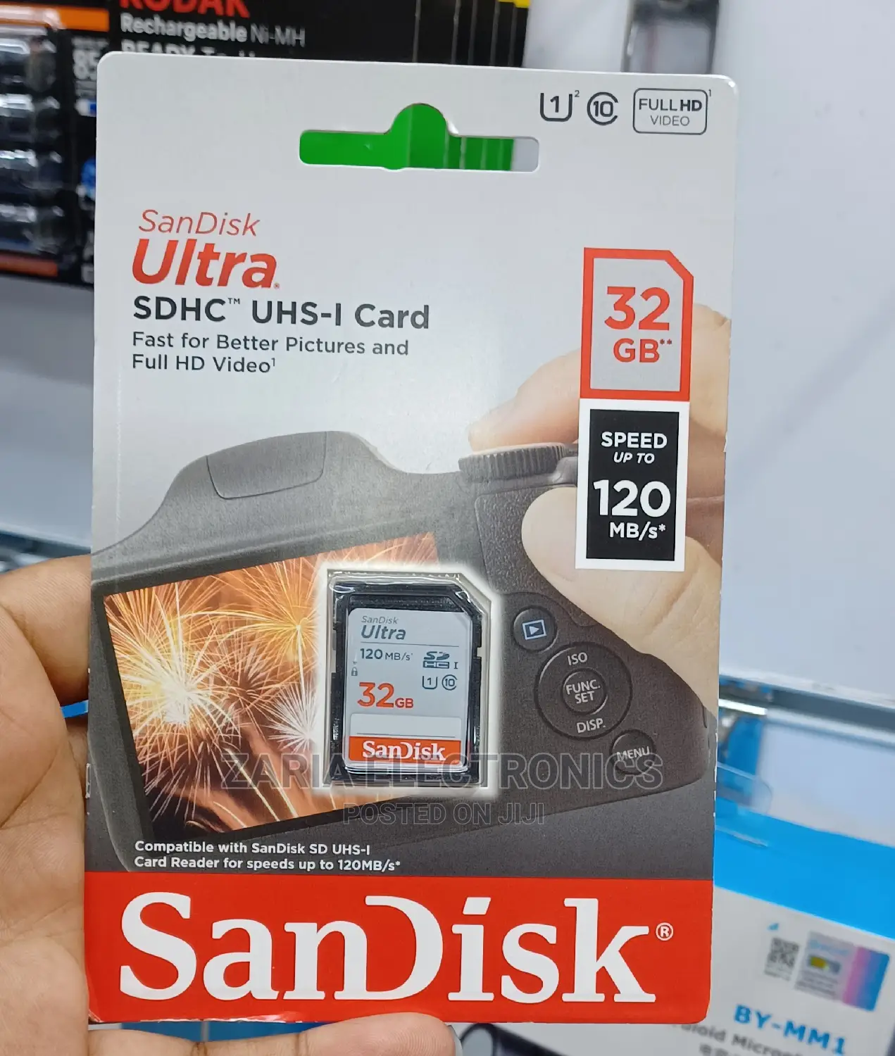 32gb Sd Card Ultra,Sandisk/120mbps