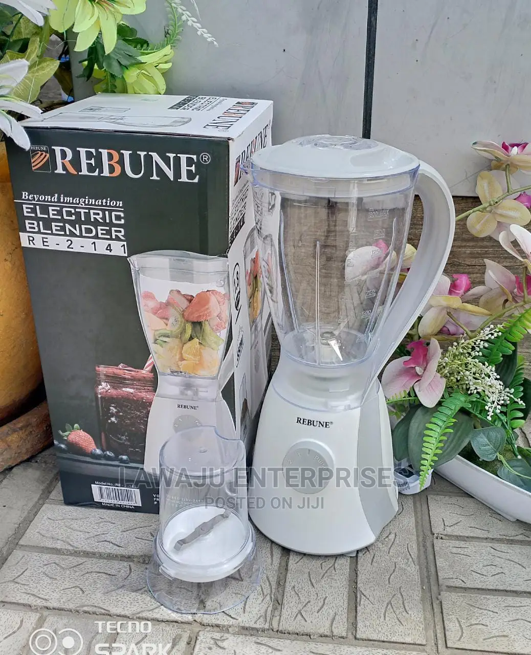 1.8ltrs 2in1 Rebune Blender