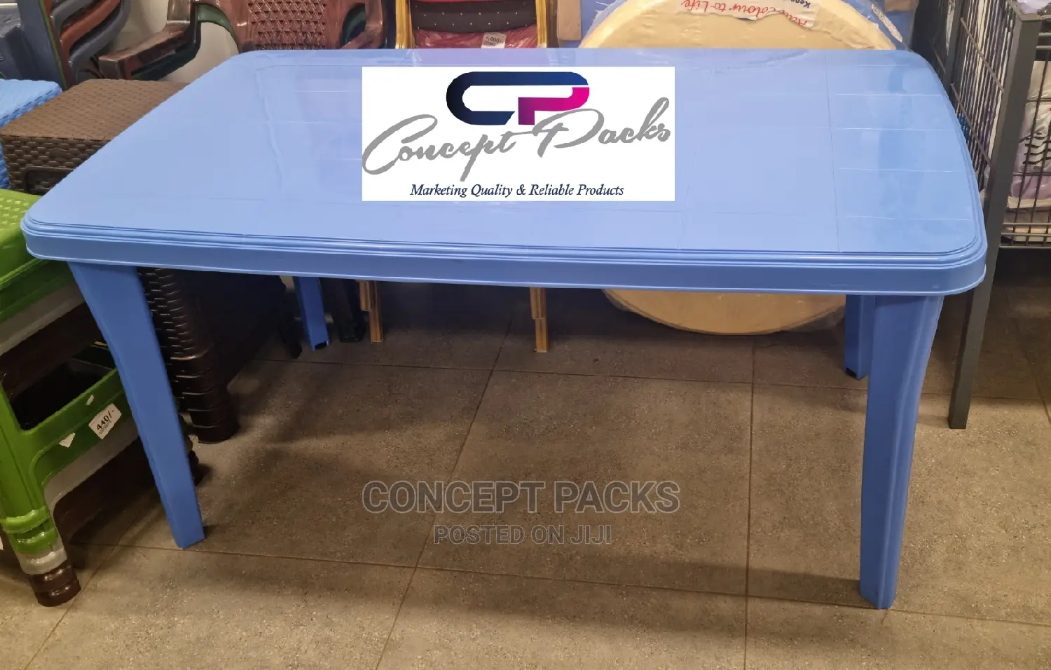 6 Seater Plastic Table.(Complast Brand)