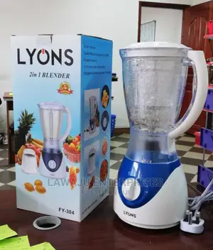 1.5ltrs 2in1 Ailyons Blender(350 Watts, Blue/White, FY-304)