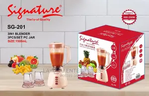 Signature *Sg-201*
3 in 1 Blender- 1.5ltrs