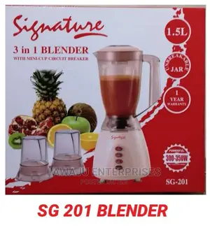 Signature *Sg-201*
3 in 1 Blender- 1.5ltrs