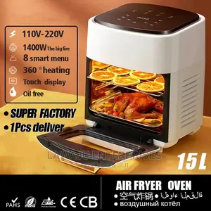 15L Electric Digital Led Healthy Cooking Oil Free Air Fryer