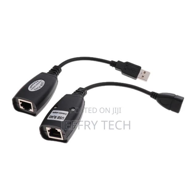 Usb 2.0 Extender to Rj45 Over Cat5/6 Connection Ethernet - thumbnail 4