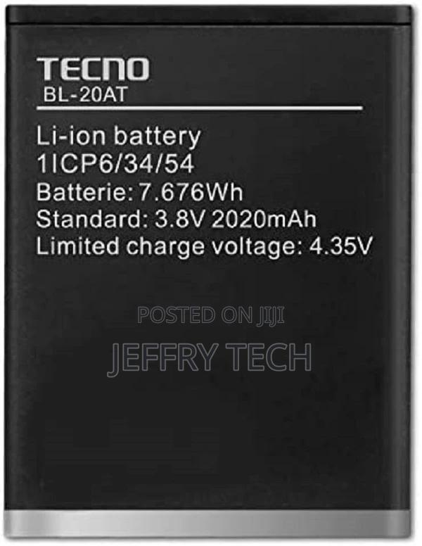 Tecno J7 (BL-20AT) (BL-20ET) Battery Replacement - thumbnail 2