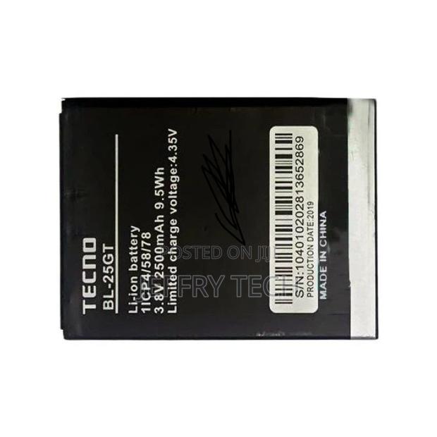 Tecno Bl-25gt Long Lasting Battery - thumbnail 2