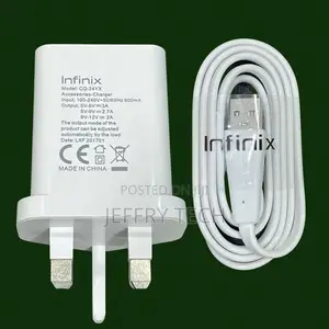 Infinix 3A Xcharge Fast Charger (With Micro USB Cable)