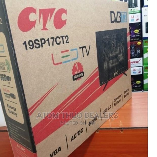 Ctc 19 Inch Ac/Dc LED Digital TV With Inbuilt Decorder - thumbnail 3