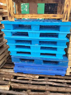 Multi Colored Blue Plastic Pallets