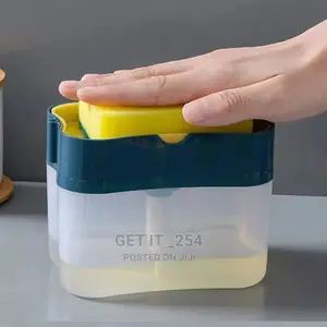 Utensil Soap Dispenser With a Sponge *