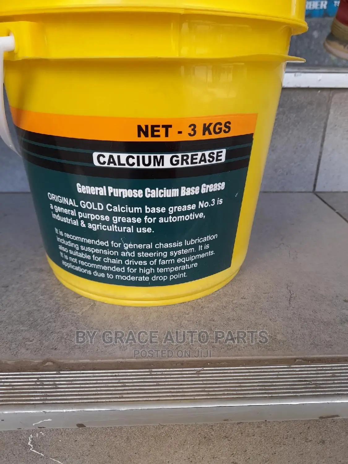 Best 3KG General Purpose Calcium Base Grease/Original Gold