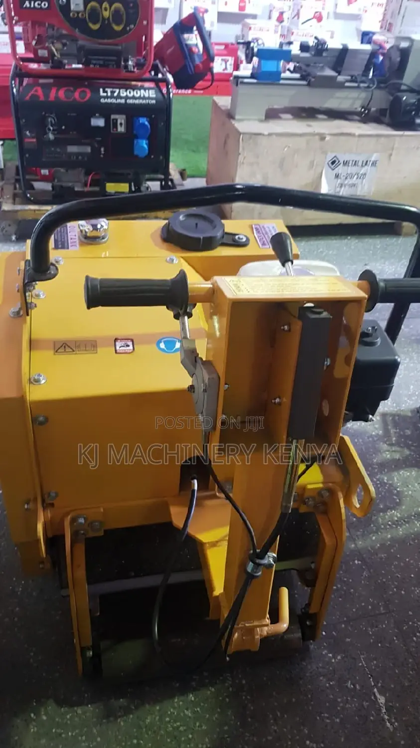Honda Engine Pedestal Single Drum Roller