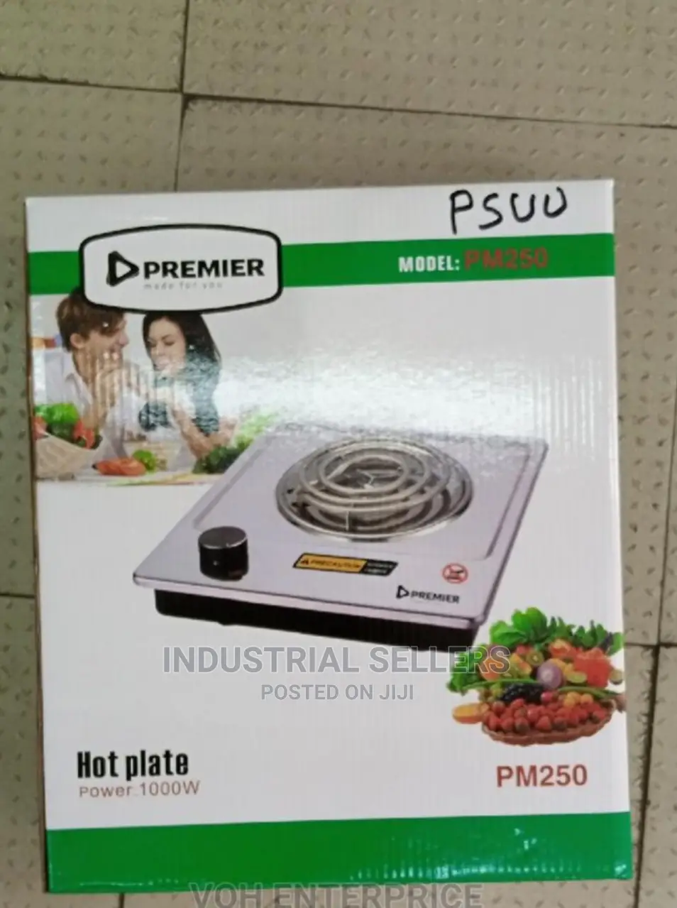 Strong Premier Hot Plate - Coiled
