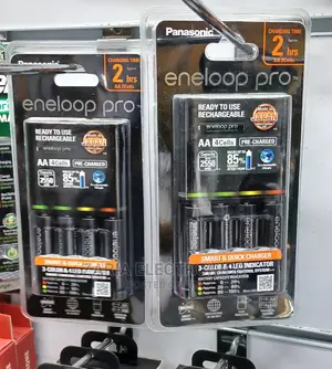 Panasonic 4battery+Charger Eneloop Pro