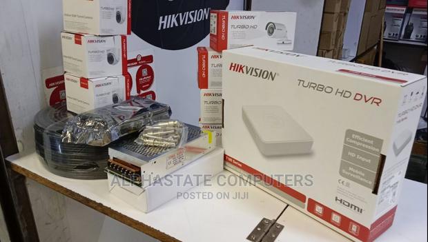 4 Four Hikvision Cctv Camera Full System Kit 1080p - main view