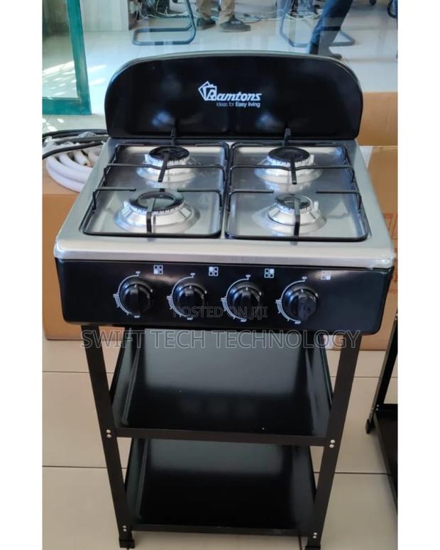Ramtons 4 Burner Cooker With Stand - main view