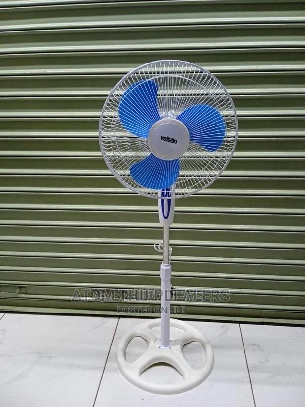 Velton Standing Fan - White - main view